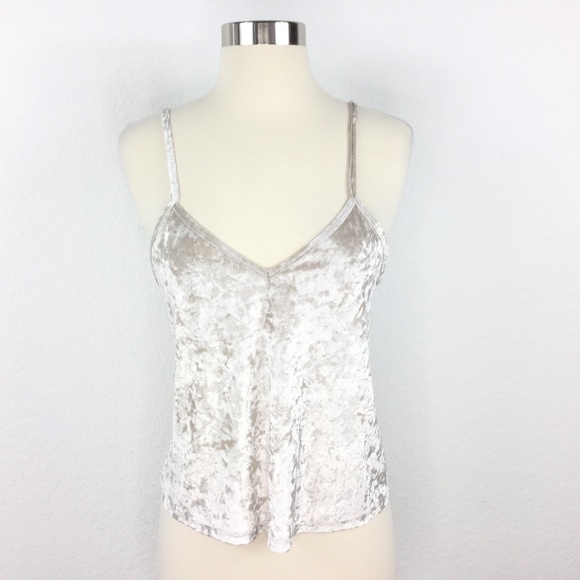 Forever 21 Tops - Forever 21 Blouse Silver Women Size XS